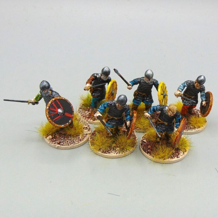 Grade D - Warlord Games - Dark Ages - Viking Hirdmen