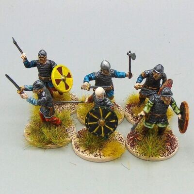 Grade D - Warlord Games - Dark Ages - Viking Hirdmen