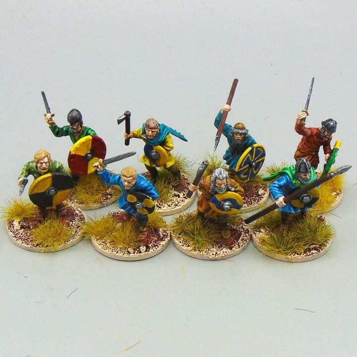 Grade D - Warlord Games - Dark Ages - Viking Bondi Grade D - Warlord Games - Dark Ages - Viking Bondi