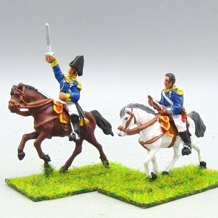 Grade F - Warlord Games - Napoleonic -  Mounted French General & ADC