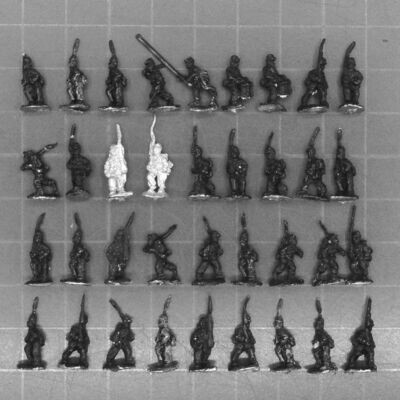 Pendraken Miniatures, ACW: Infantry in Kepis, Marching