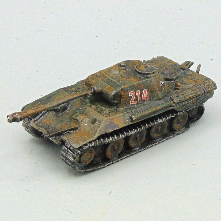 Grade D - Skytrex Miniatures - WW2 - German Panther Tank