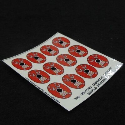 28mm, Littlebigman Studios, Middle Imperial Roman:  Infantry Shield Transfers for A&A Miniatures