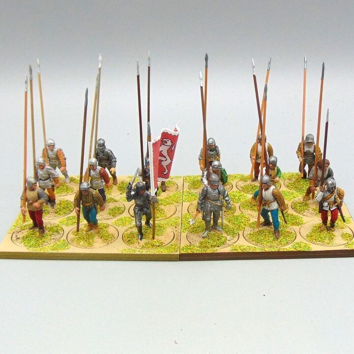 Grade E - Perry Miniatures - WOTR -  Pike Unit