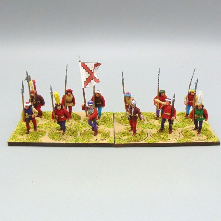 Grade E - Perry Miniatures - WOTR - Halberdier Unit Grade E - Perry Miniatures - WOTR - Halberdier Unit