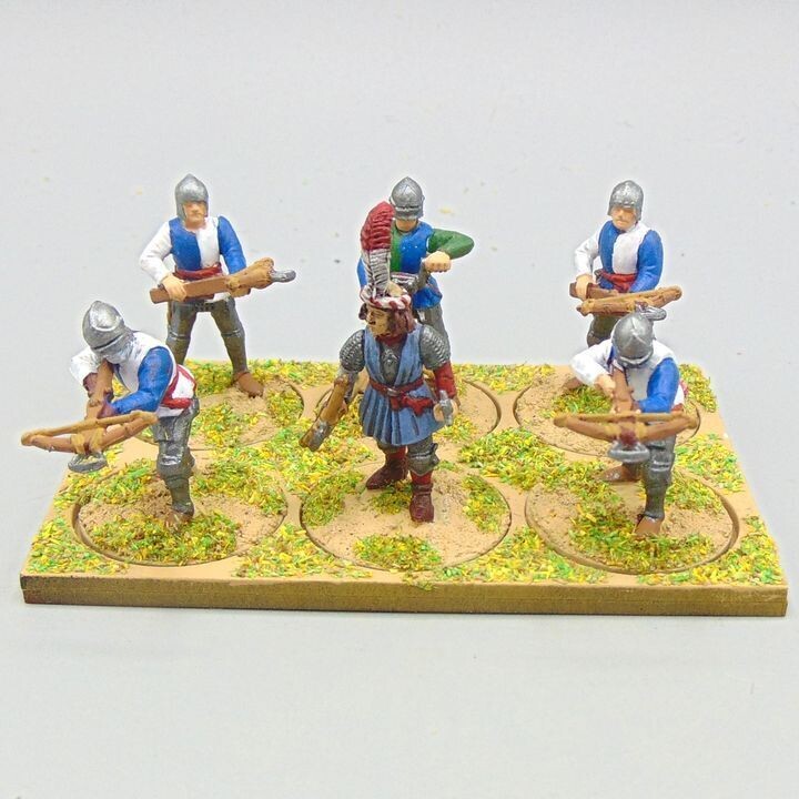 Grade E - Perry Miniatures - Renaissance - Mercenary Crossbowmen