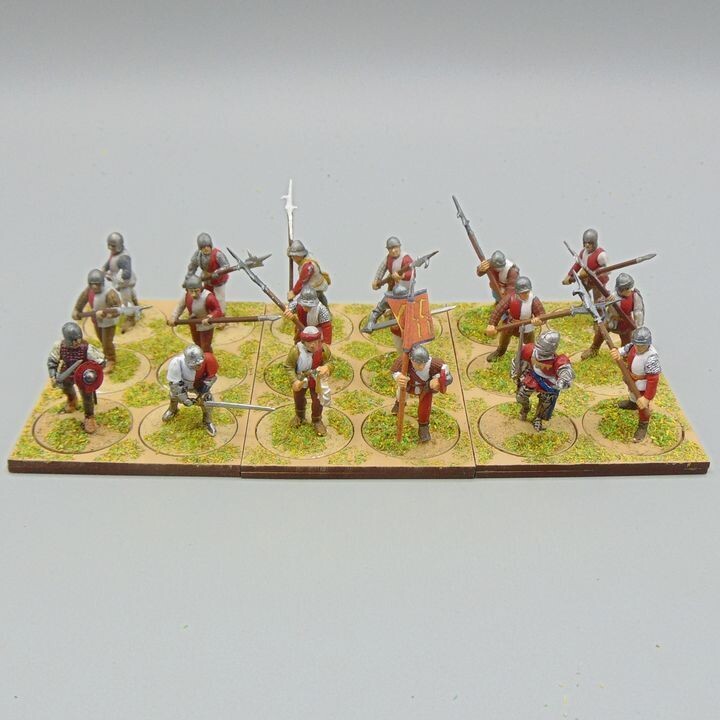 Grade E - Perry Miniatures - Renaissance -  Burgundian Halberdier Unit