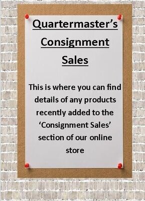 The Quartermasters Consignment Sales Board