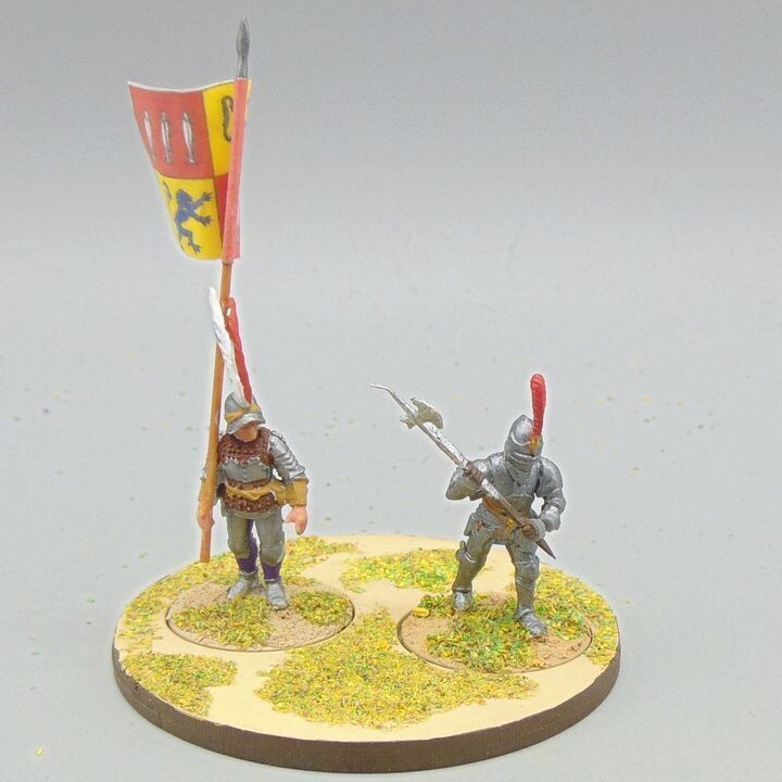 Grade E - Perry Miniatures - WOTR -  Earl of Northumberland Command Group