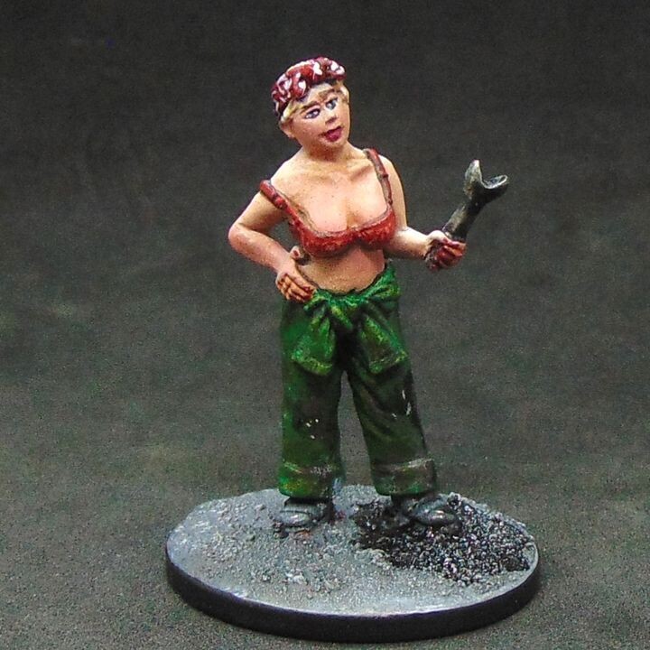 Nancy - 1940's Vehicle Mechanic