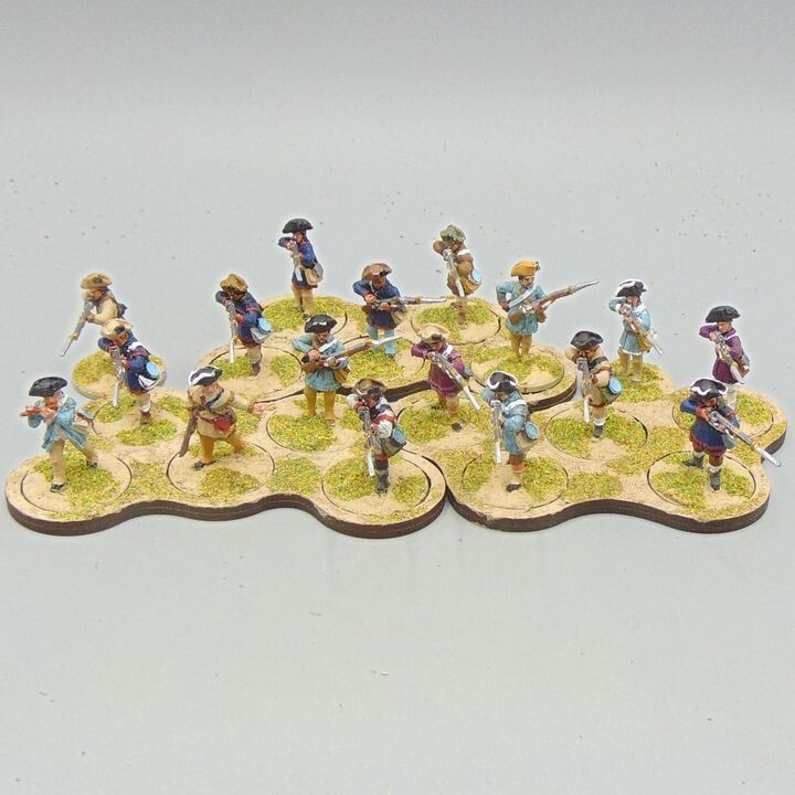 Grade D - Perry Miniatures - AWI -  US Infantry in Hunting Shirts