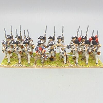 Grade D - Perry Miniatures - AWI -  French Infantry Unit