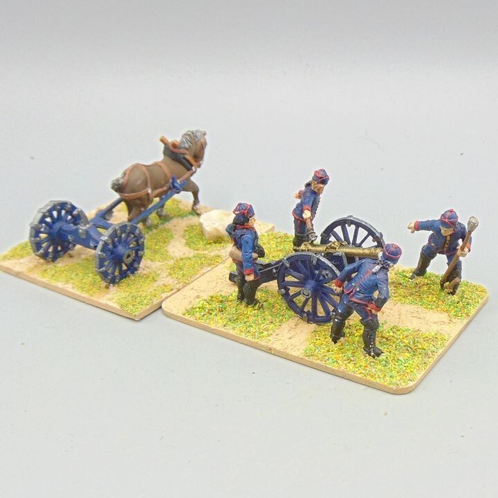 Grade D - Perry Miniatures - AWI -  French Artillery