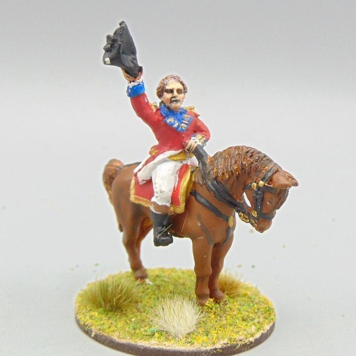 Grade D - Front Rank Miniatures - AWI - Mounted British General