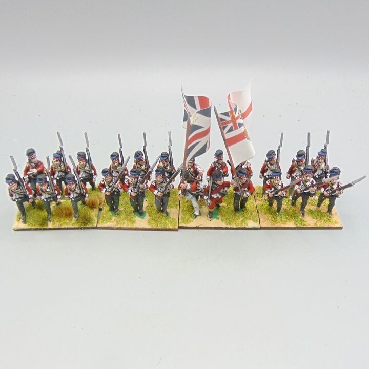 Grade D - Perry Miniatures - AWI - British 71st Highland Infantry Unit ...