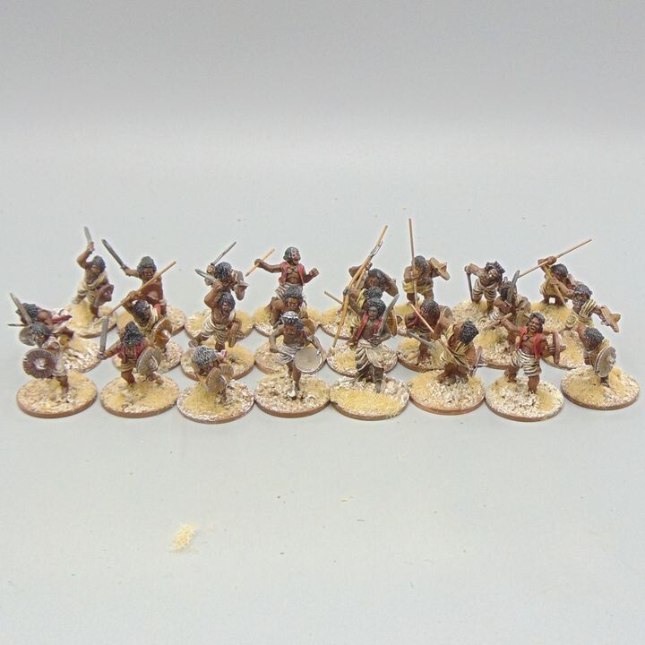 Grade E - Old Glory Miniatures - Sudan Campaign - Beja Warriors