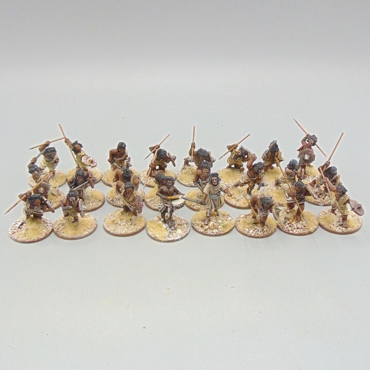 Grade E - Old Glory Miniatures - Sudan Campaign - Beja Warriors Grade E - Old Glory Miniatures - Sudan Campaign - Beja Warriors