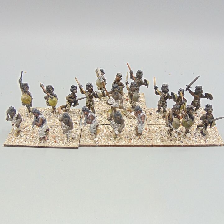 Grade E - Mixed Manufacturers - Sudan Campaign - Beja Warriors Grade E - Mixed Manufacturers - Sudan Campaign - Beja Warriors