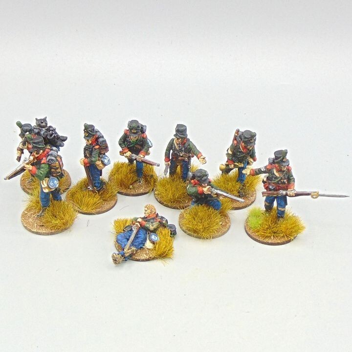Grade D - Perry Miniatures - Napoleonic - British Riflemen