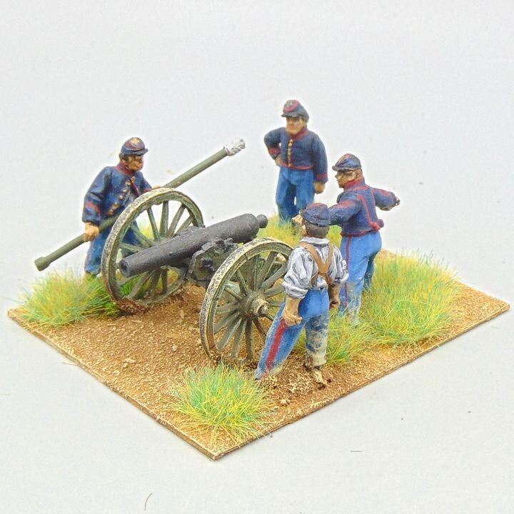Grade D - Perry Miniatures,  ACW: Union Parrot Rifled Cannon & Crew