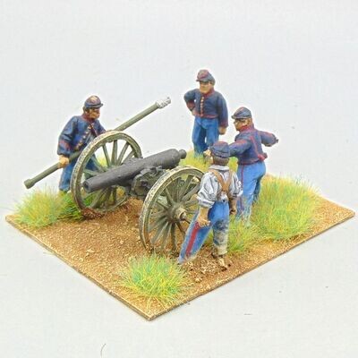 Grade D - Perry Miniatures, ACW: Union Parrot Rifled Cannon & Crew