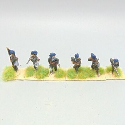 Grade D - Empress Miniatures - Indian Mutiny - Loyal Sikh Infantry Skirmishing