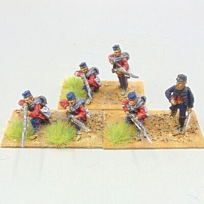 Grade D - Perry Miniatures, ACW: British Intervention Force Infantry, Skirmishing