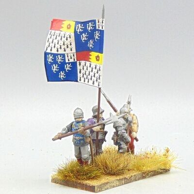 Grade D - Perry Miniatures - WOTR - Infantry Command Group