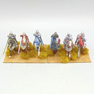 Grade D - Perry Miniatures - WOTR - Mounted Men at Arms