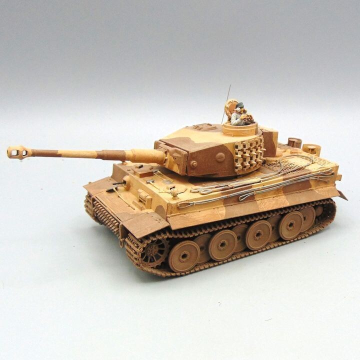 Grade D - Unidentified Manufacturer 1/48th Scale - WW2 - German Tiger Tank