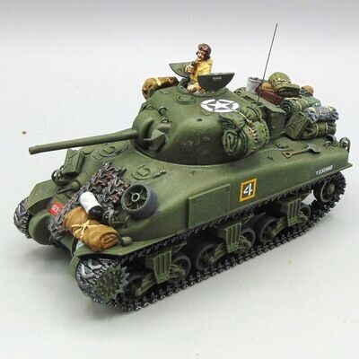 Grade D - Tamiya 1/48th Scale - WW2 - Allied Sherman Tank