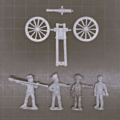 Eureka Miniatures, AWI: US Field Gun & Crew