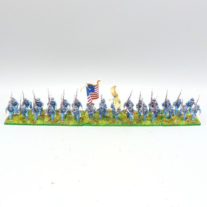 Grade C - Perry/Dixon Miniatures, ACW: Union Infantry Unit - 29th Infantry Regiment