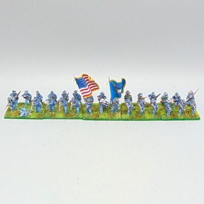 Grade C - Perry/Dixon Miniatures, ACW: Union Infantry Unit - 1st Infantry Regiment