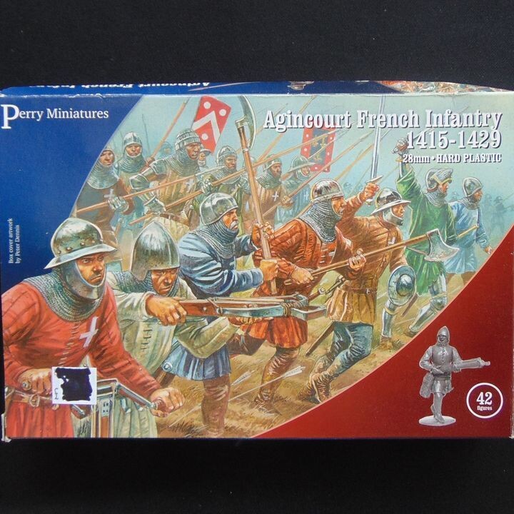 Perry Miniatures, HYW: Agincourt French Infantry 1415-1429
