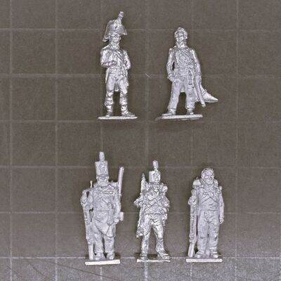AB Figures/Battle Honors, Napoleonic: British Peninsular War Infantry Officers & Characters