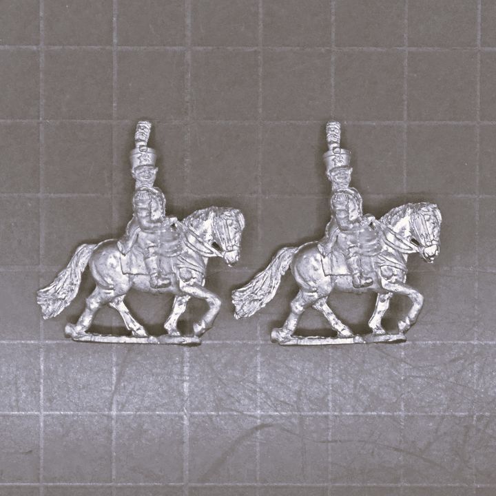 Essex Miniatures, Napoleonic: Mounted French Infantry Officers