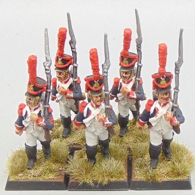 Grade C - Sash & Saber Miniatures - Napoleonic - French Grenadiers in Full Dress