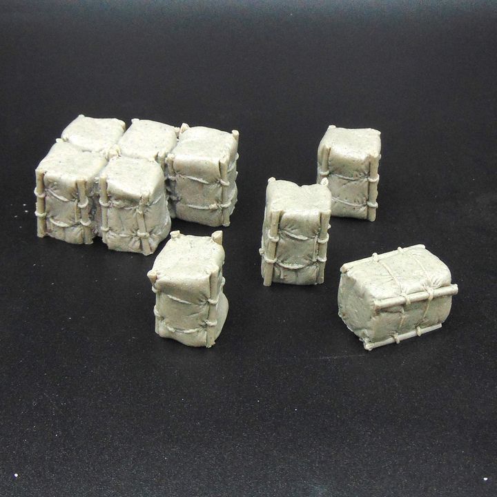 Ainsty Castings, Terrain & Scenery: Supported Bales