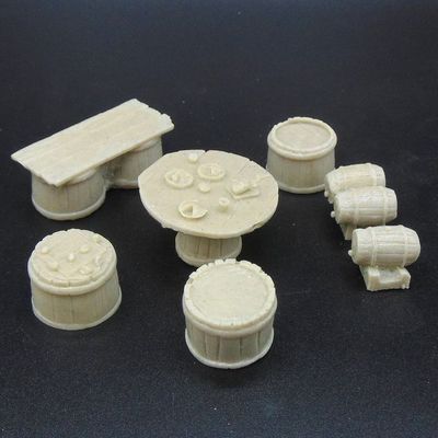 Ainsty Castings, Terrain & Scenery: Fantasy Bar Room Furniture