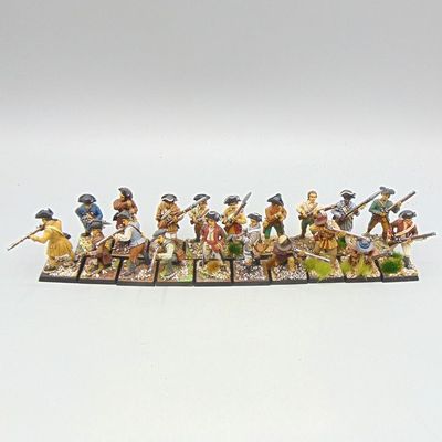 Grade C - Front Rank Miniatures - AWI - US Militia Infantry