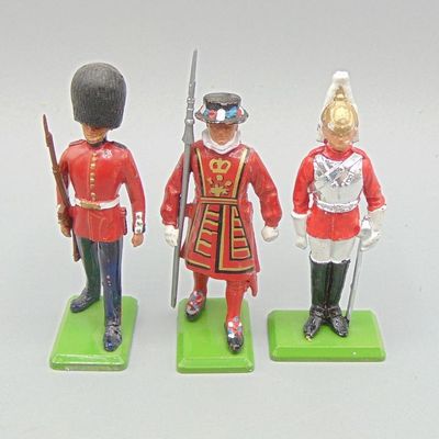 Royal Guards - Scots Guardsman, Lifeguard & Beefeater