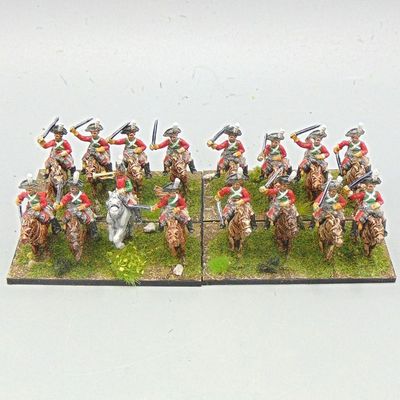 Grade D, Eureka Miniatures - Napoleonic - Saxon Dragoon Unit