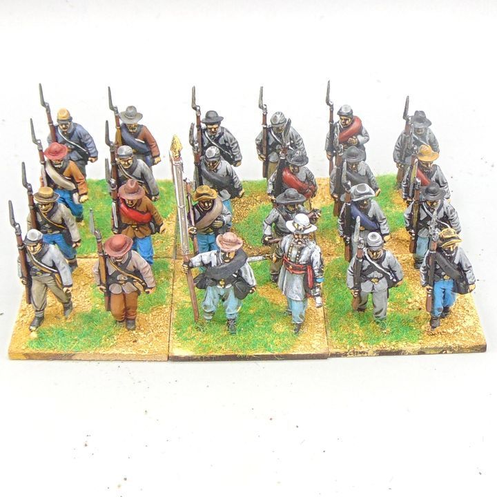 Grade D - Perry Miniatures - ACW: Confederate Infantry Unit