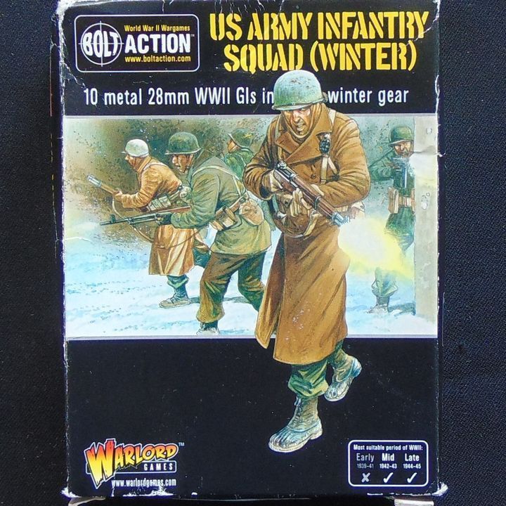 Warlord Games, WW2: US Army Infantry in Winter Dress