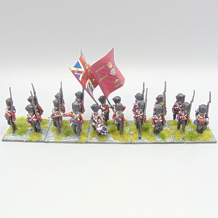 Grade D - Great War Miniatures - Crimean War: British Grenadier Guards Infantry Unit