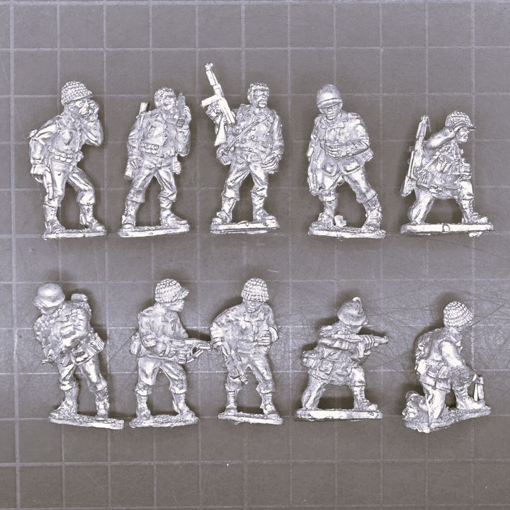 Black Tree Design, WW2: US Infantry with SMG's including Command