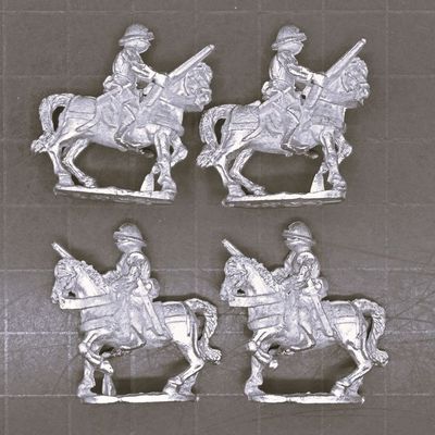 Museum Miniatures, Italian Wars: Mounted Arquebusiers