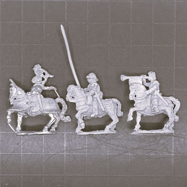 Museum Miniatures, Italian Wars: Mounted Command Group