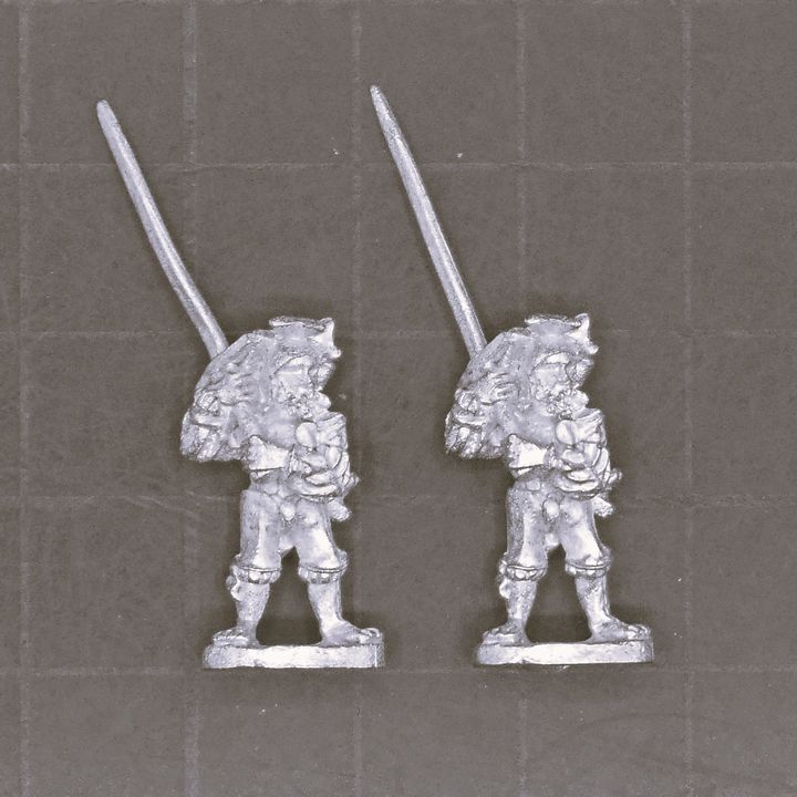 Museum Miniatures, Italian Wars: Landsknecht Swordsmen